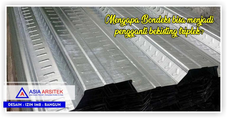 Bondek sebagai alternatif bekisting triplek