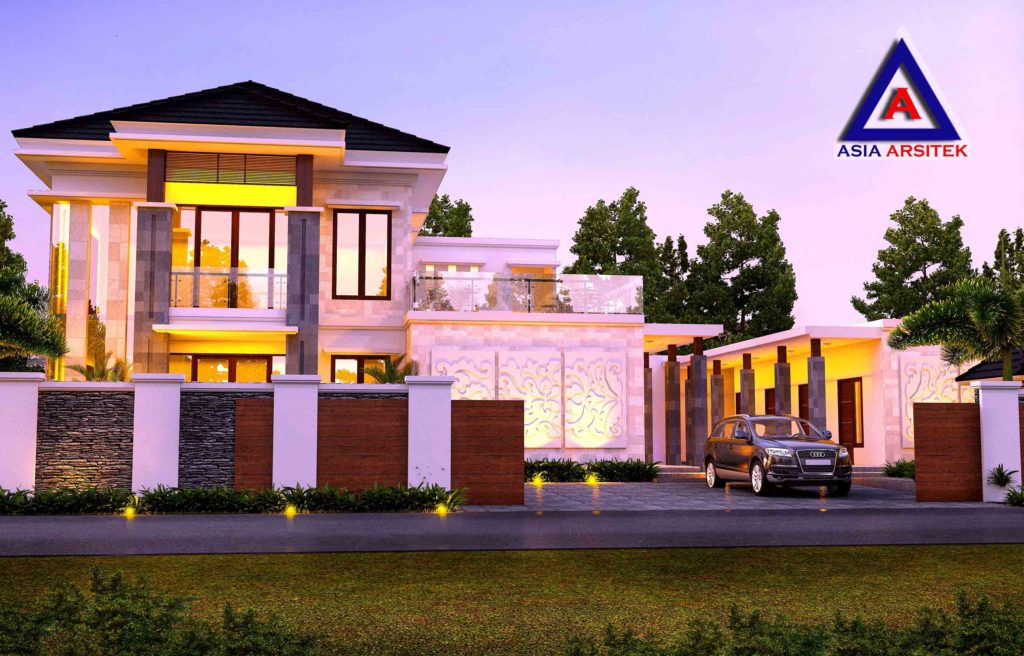 Desain Rumah Bali Model 2