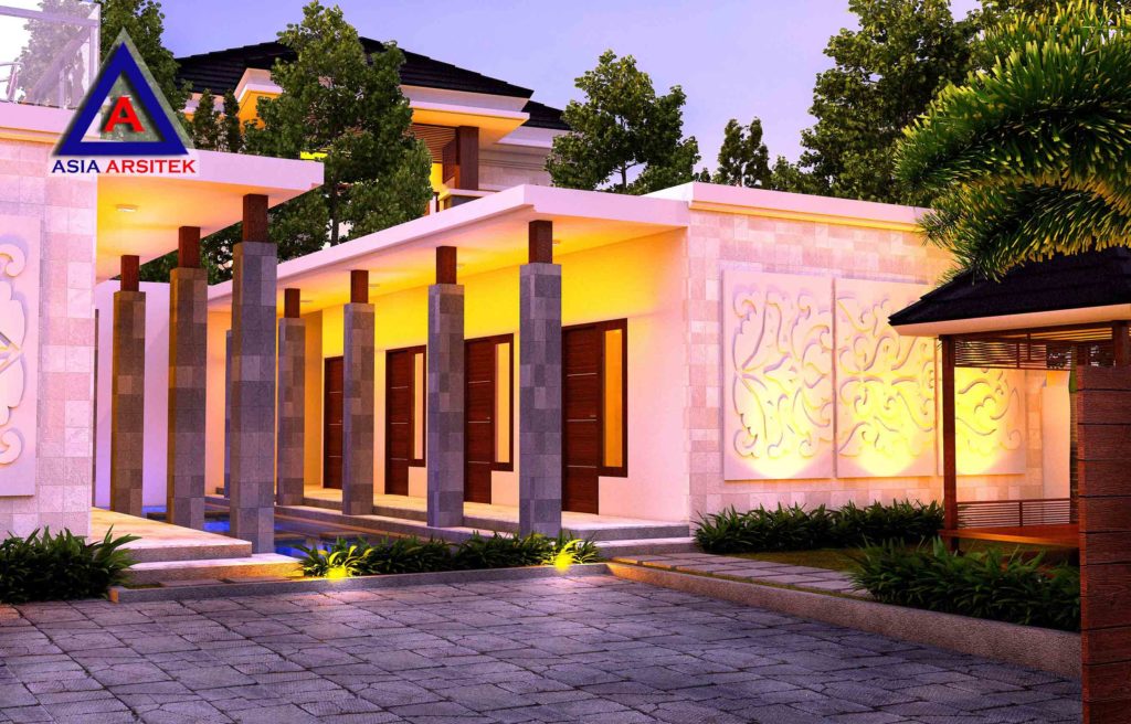 Desain Rumah Bali Model 2