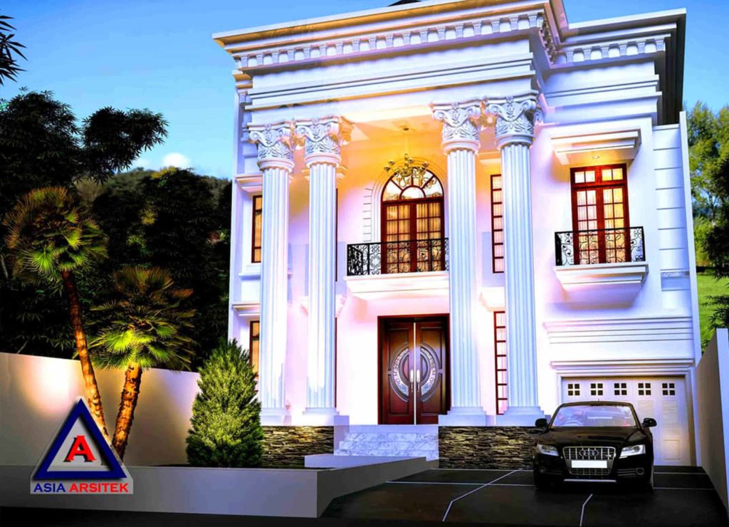 Desain Rumah Classic Model 1 - Desain Rumah Klasik Mewah