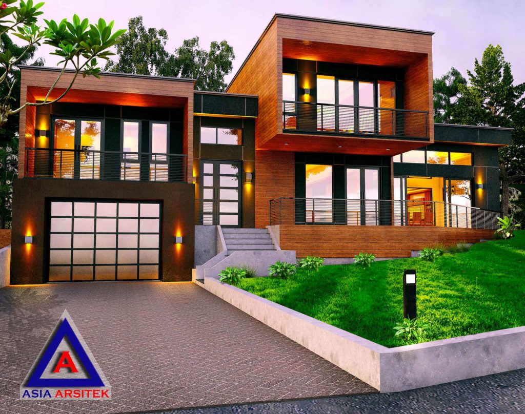 Desain Villa Model 6