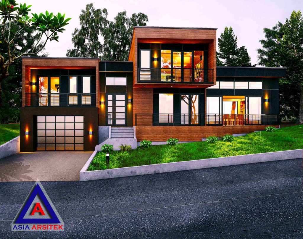 Desain Villa Model 6