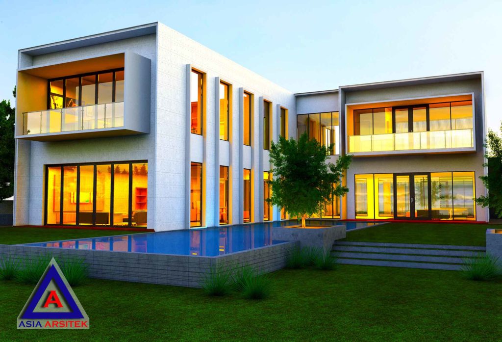 Desain Villa Model 7