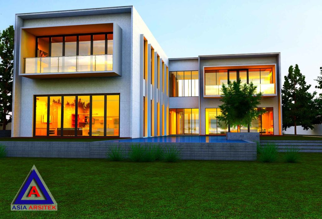 Desain Villa Model 7