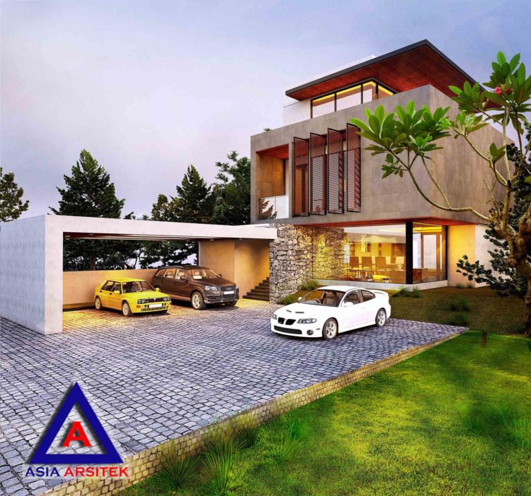 Desain Villa Model 8
