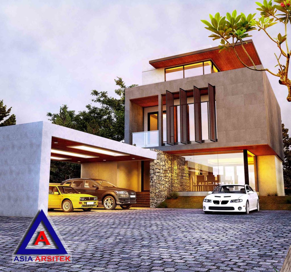 Desain Villa Model 8