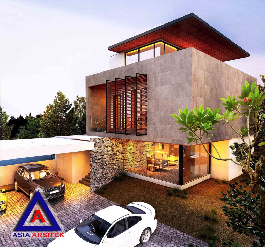Desain Villa Model 8