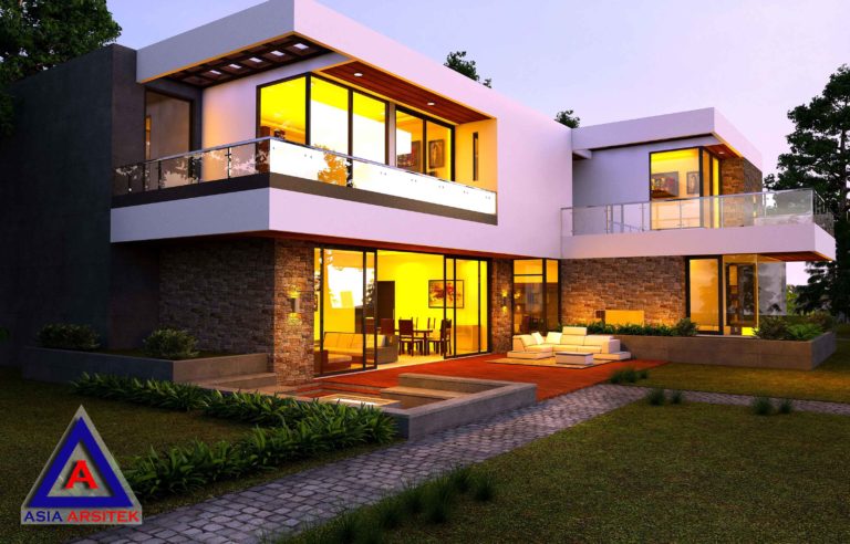 Desain Villa Model 9