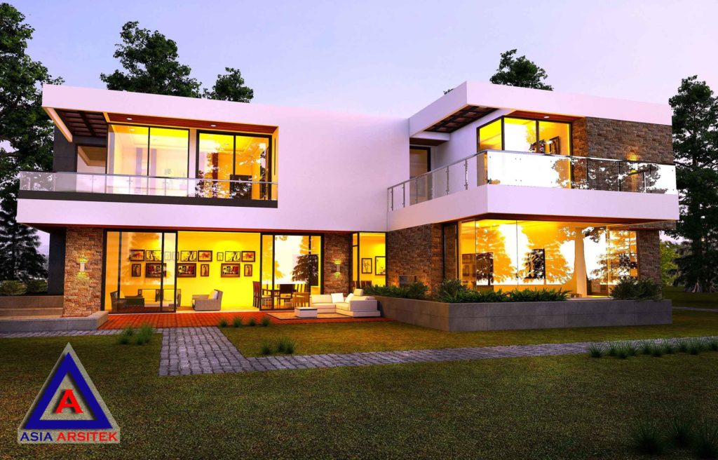 Desain Villa Model 9