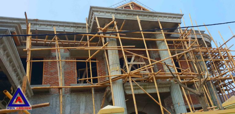 Realisasi Desain Rumah Classic Ibu Iis Di Bandung Part 1
