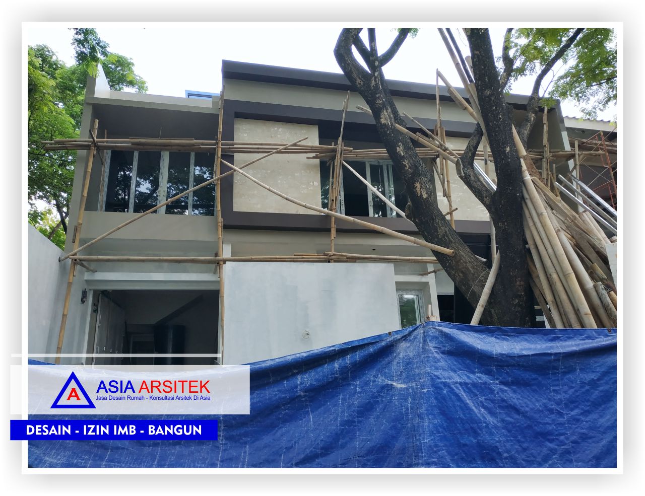 Proses pemasangan jendela