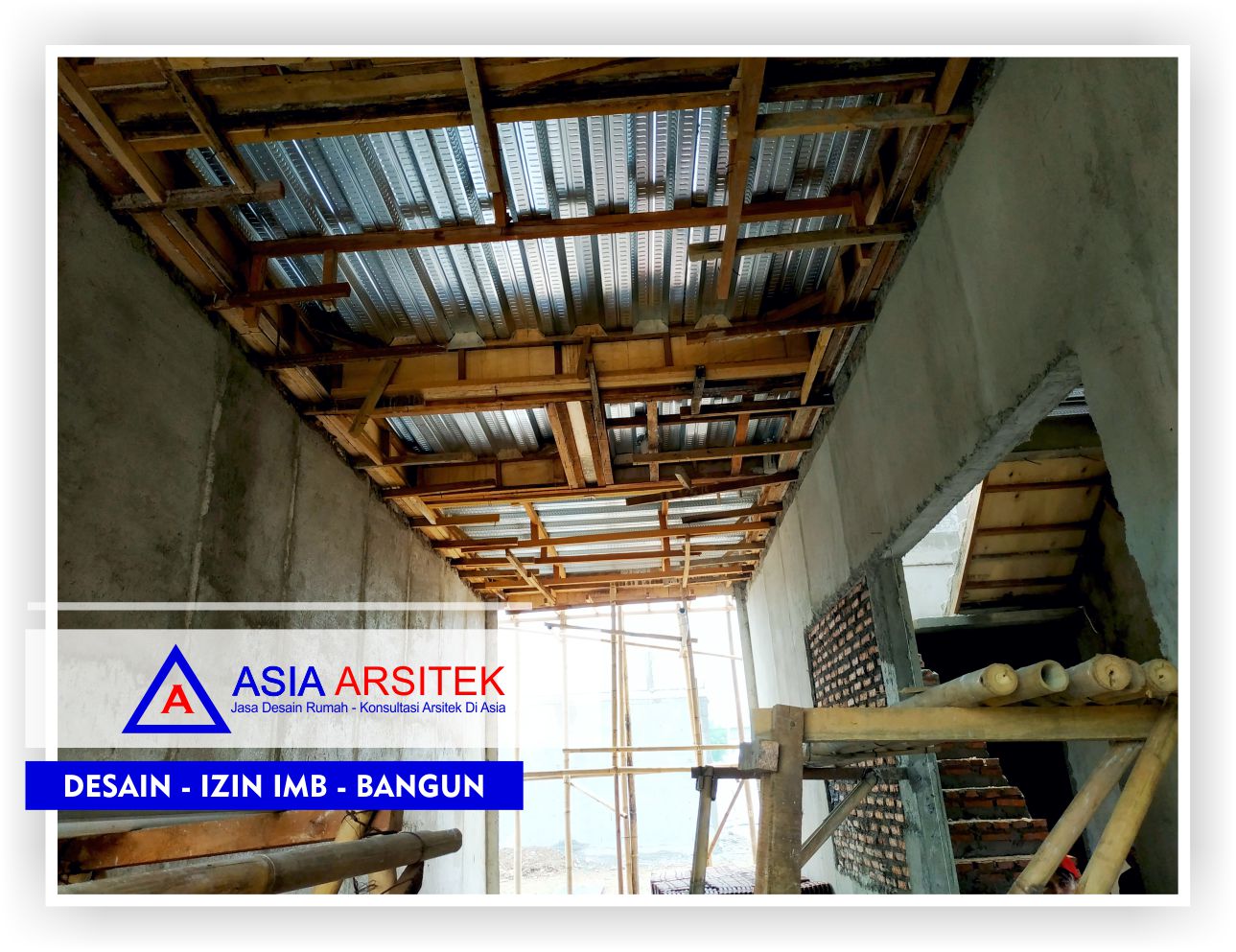 Realisasi Kunjungan Proyek Rumah Klasik Modern 2 Lantai