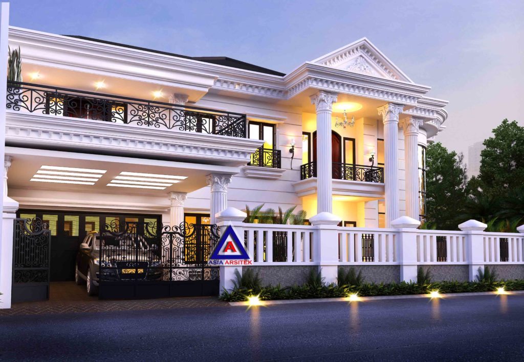 Desain Rumah Classic Model 9
