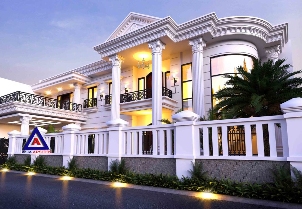 Desain Rumah Classic Mewah