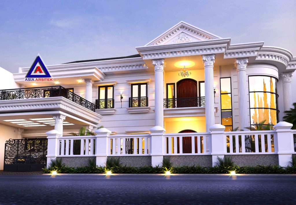 Desain Rumah Classic Model 9