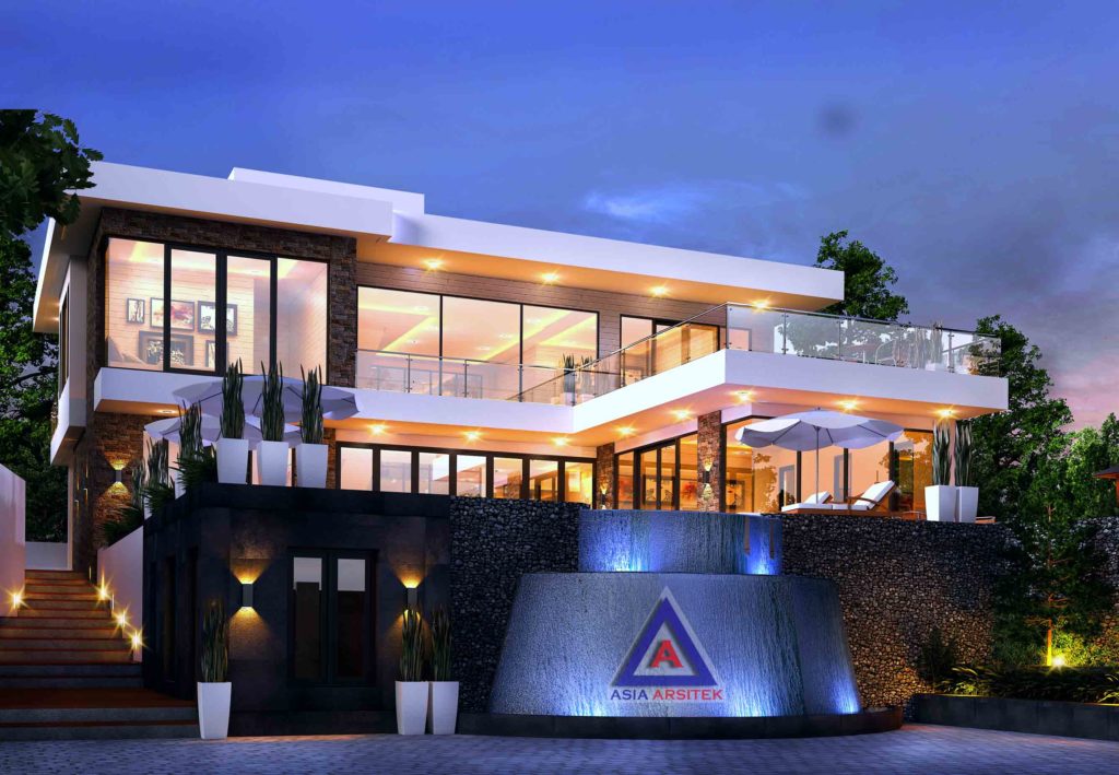 Desain Villa Model 10