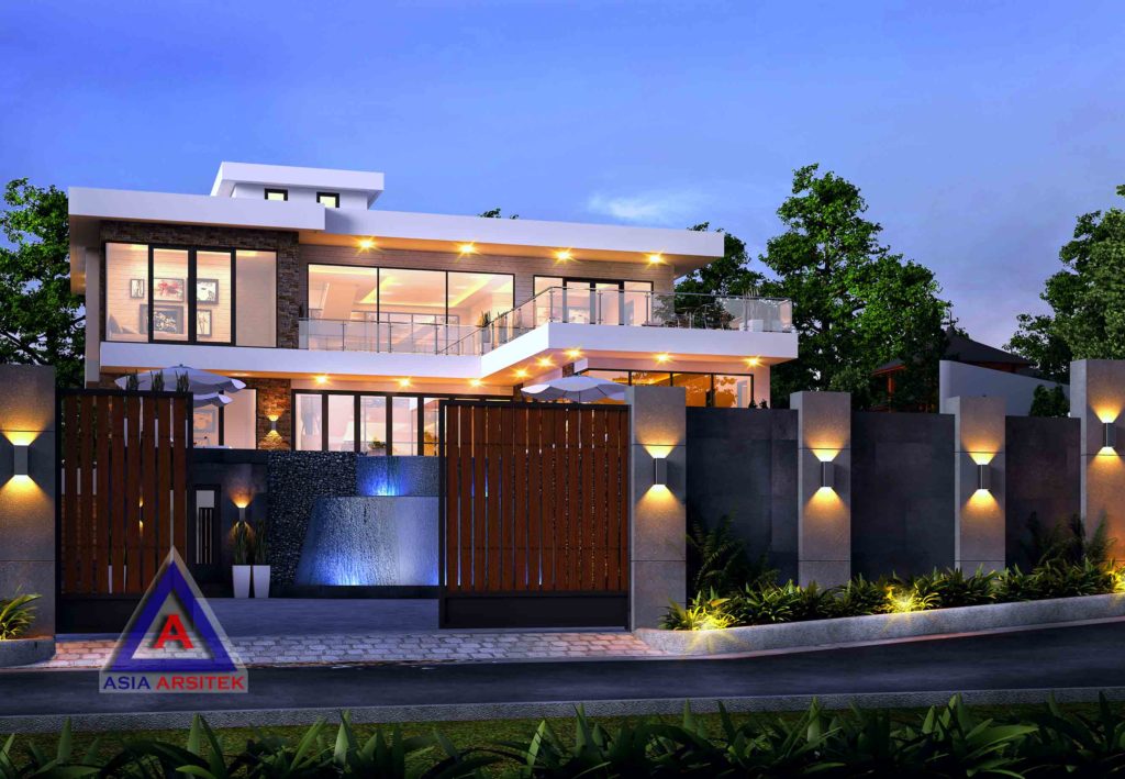 Desain Villa Model 10