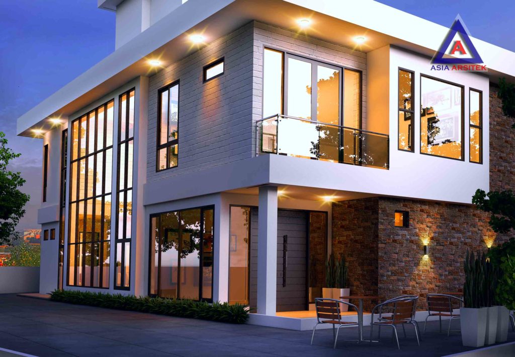 Desain Villa Model 10