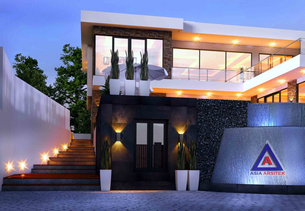 Desain Villa Model 10