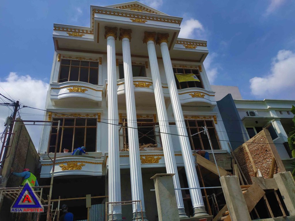Realisasi Desain Rumah Classic Ibu Elisa Di Jakarta Timur Kunjungan Februari 2019