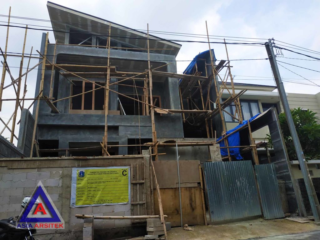 Realisasi Desain Rumah Minimalis Ibu Alfi Di Jakarta Barat Kunjungan Februari 2019