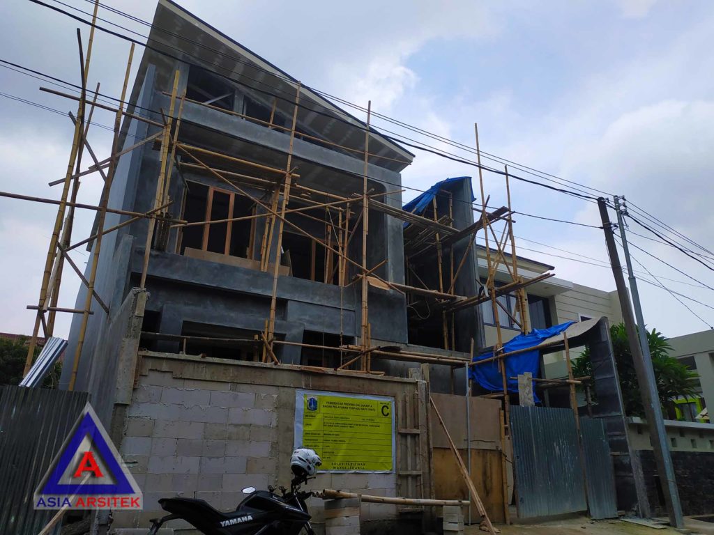 Realisasi Desain Rumah Minimalis Ibu Alfi Di Jakarta Barat Kunjungan Februari 2019