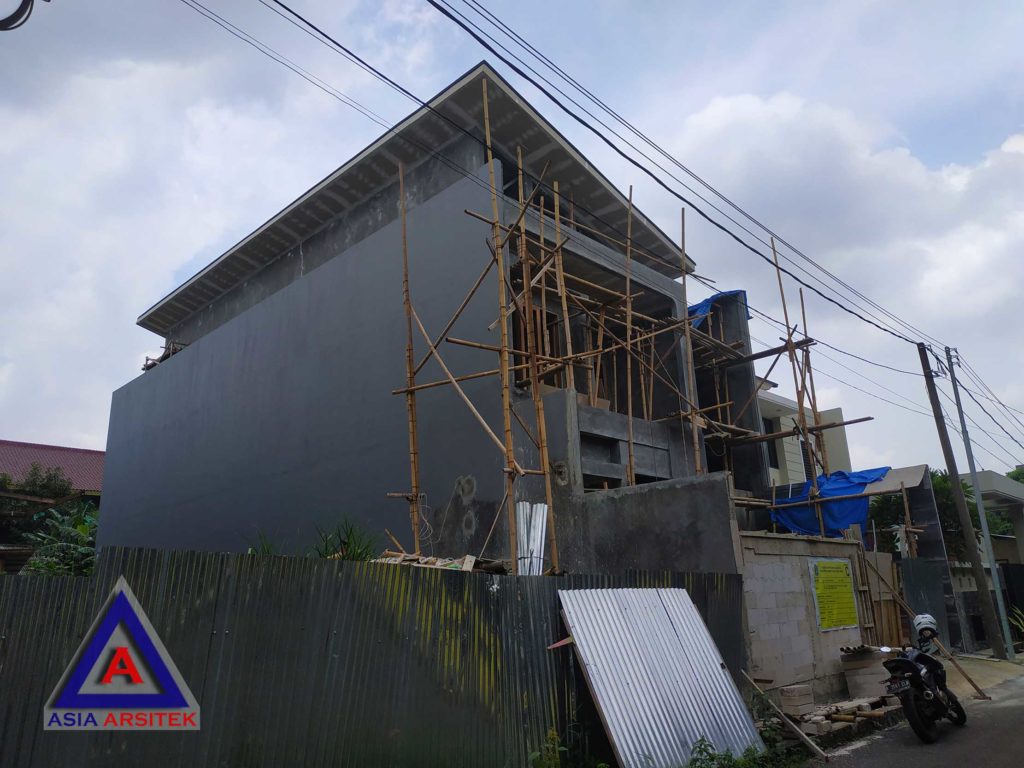 Realisasi Desain Rumah Minimalis Ibu Alfi Di Jakarta Barat Kunjungan Februari 2019