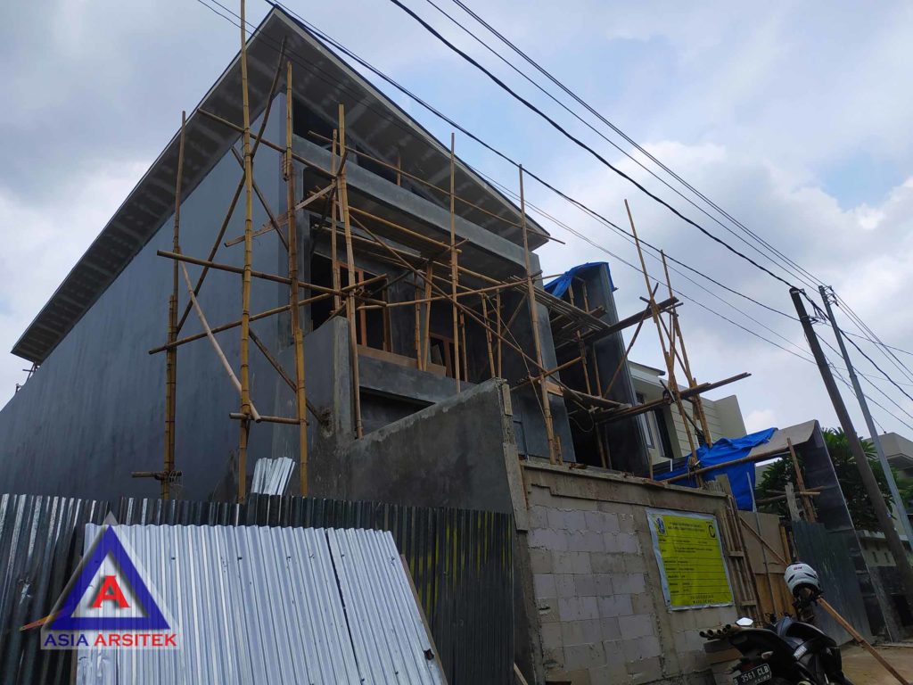 Realisasi Desain Rumah Minimalis Ibu Alfi Di Jakarta Barat Kunjungan Februari 2019