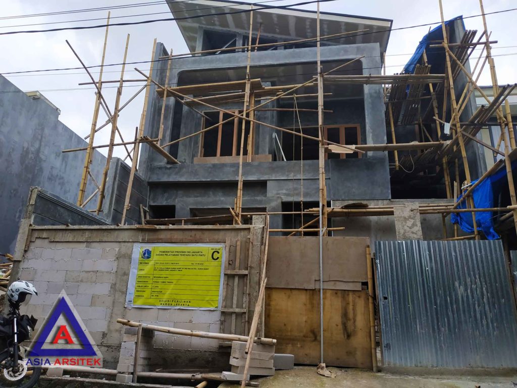 Realisasi Desain Rumah Minimalis Ibu Alfi Di Jakarta Barat Kunjungan Februari 2019