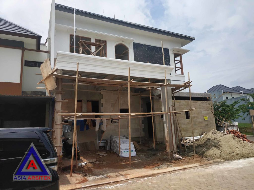 Realisasi Desain Rumah Tropis Ibu Hakim Di Tangerang Kunjungan Februari 2019