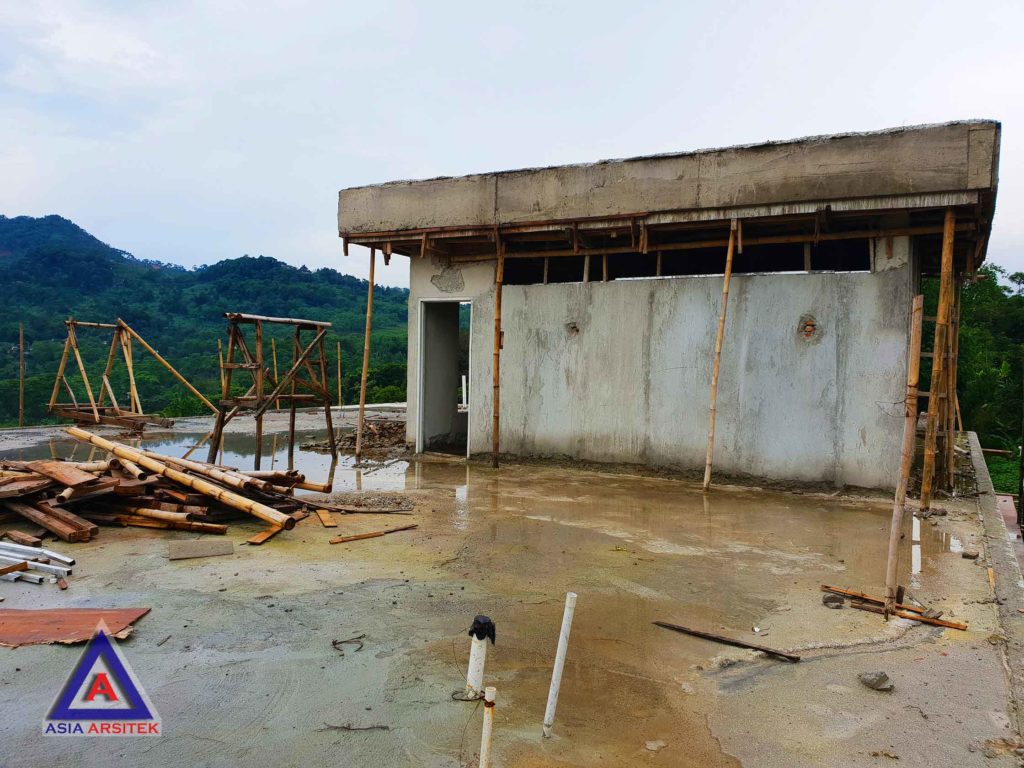 Realisasi Desain Villa Ibu Kartini Di Sentul Bogor Kunjungan Januari 2018