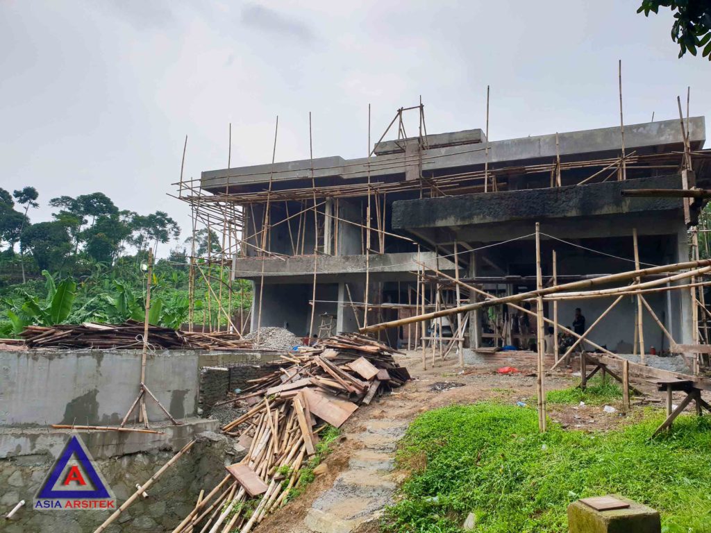 Realisasi Desain Villa Ibu Kartini Di Sentul Bogor Kunjungan Januari 2018