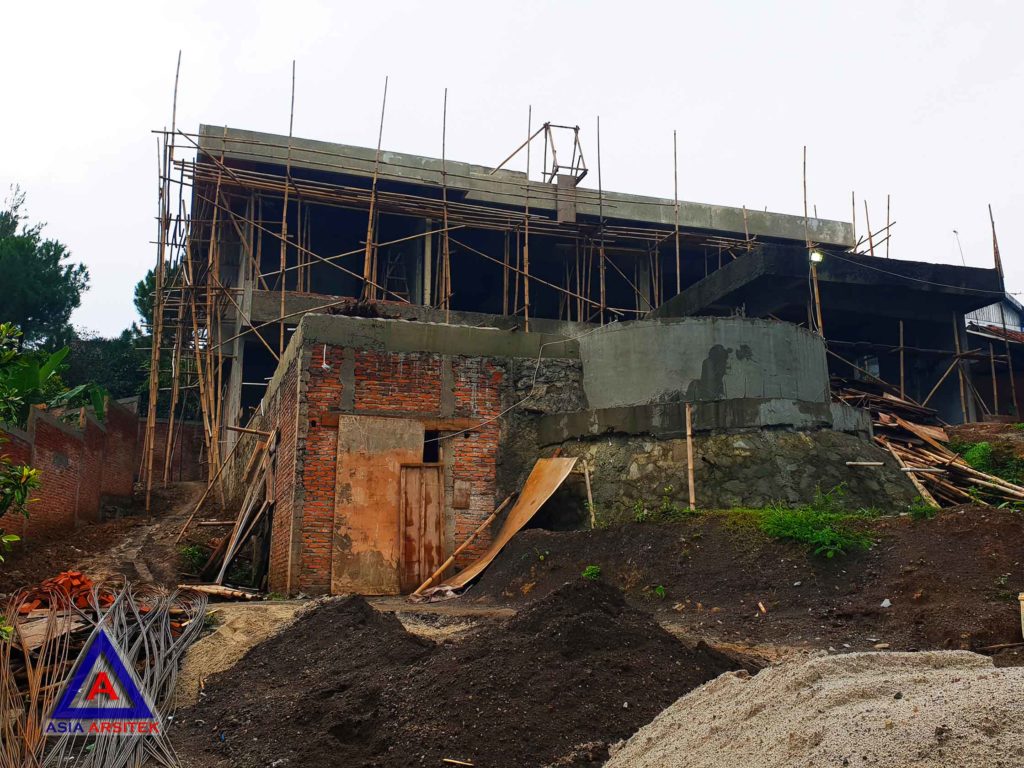 Realisasi Desain Villa Ibu Kartini Di Sentul Bogor Kunjungan Januari 2018