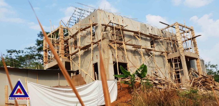 Realisasi Desain Rumah Classic Belanda Ibu Lisda Di Bandung Kunjungan Oktober 2018