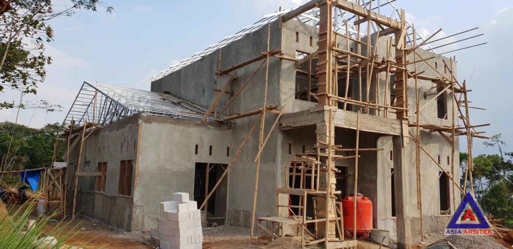 Realisasi Desain Rumah Classic Belanda Ibu Lisda Di Bandung Kunjungan Oktober 2018