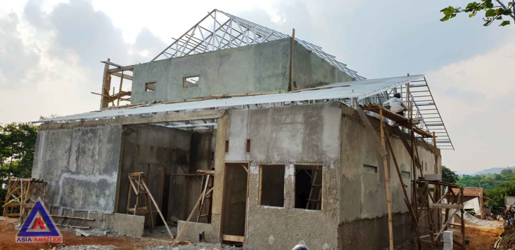 Realisasi Desain Rumah Classic Belanda Ibu Lisda Di Bandung Kunjungan Oktober 2018