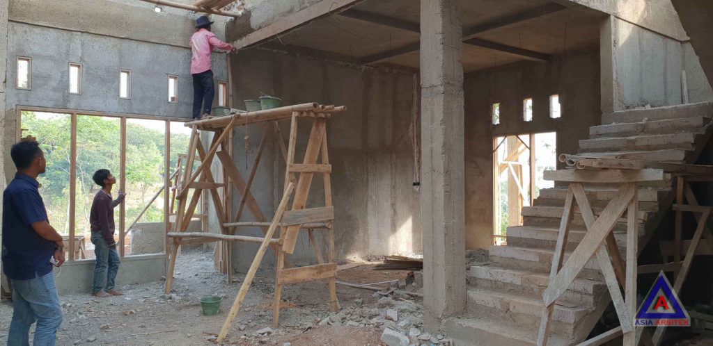 Realisasi Desain Rumah Classic Belanda Ibu Lisda Di Bandung Kunjungan Oktober 2018