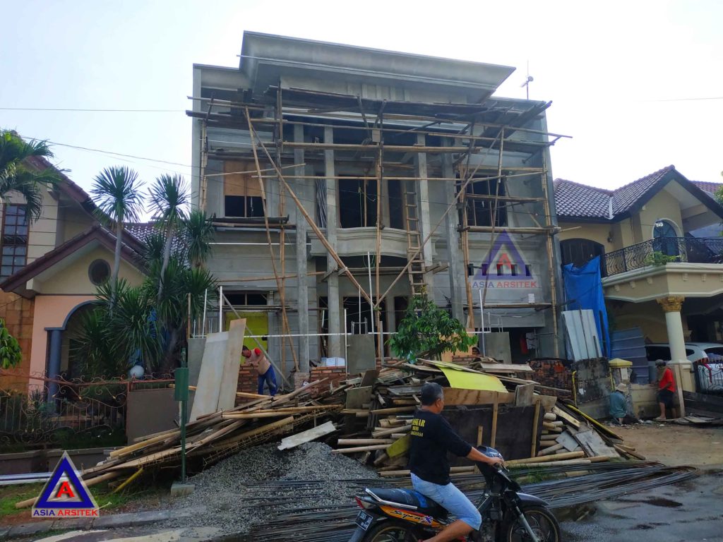 Realisasi Desain Rumah Classic Ibu Maudy Di Bekasi Kunjungan Februari 2018