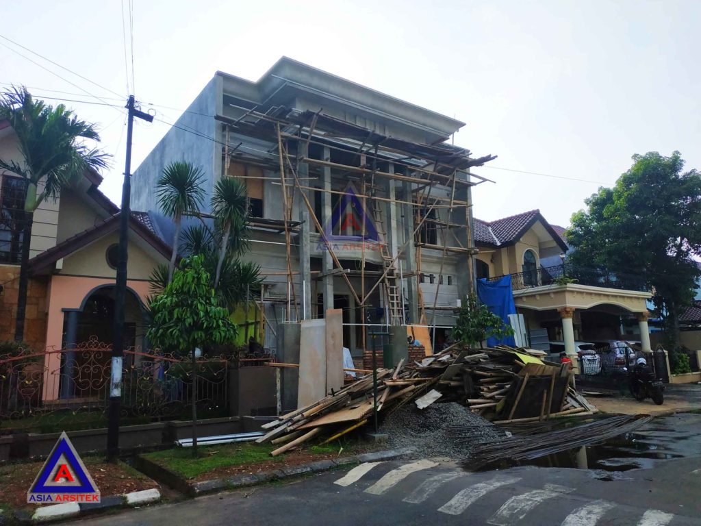 Realisasi Desain Rumah Classic Ibu Maudy Di Bekasi Kunjungan Februari 2018