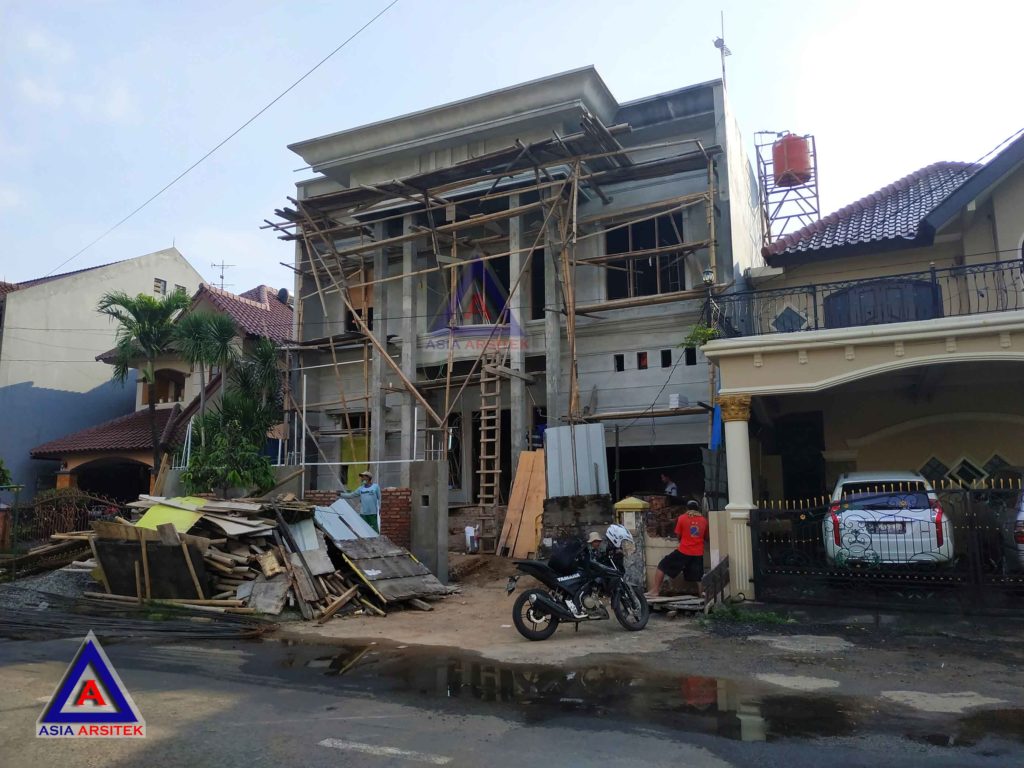 Realisasi Desain Rumah Classic Ibu Maudy Di Bekasi Kunjungan Februari 2018