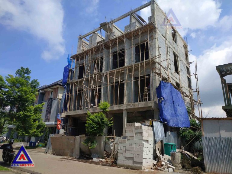 Realisasi Desain Rumah Classic Pak Hendra Joe Di BSD Kunjungan Februari 2019