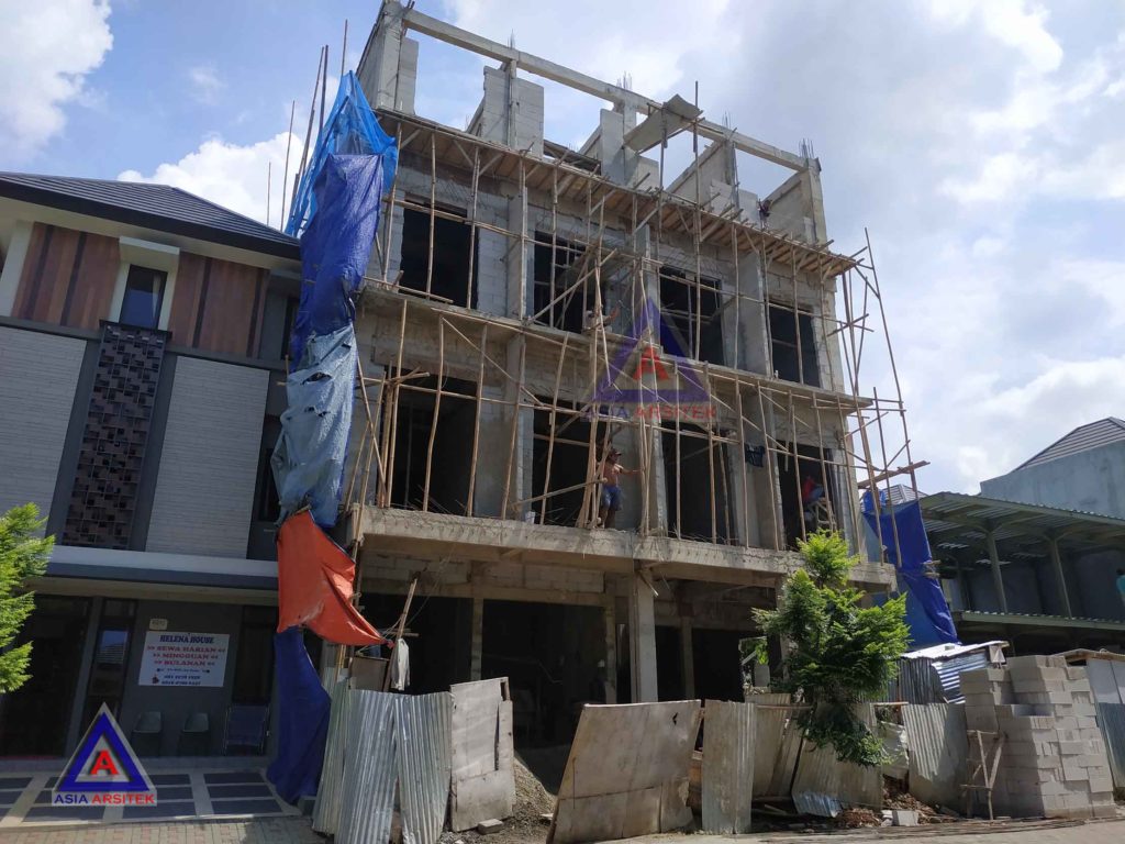 Realisasi Desain Rumah Classic Pak Hendra Joe Di BSD Kunjungan Februari 2019
