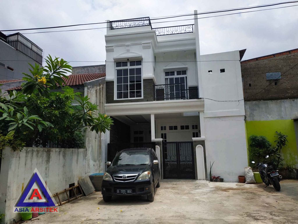 Realisasi Desain Rumah Minimalis Bu Alifah Di Jakarta Barat