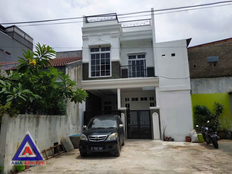 Realisasi Desain Rumah Minimalis Bu Alifah Di Jakarta Barat