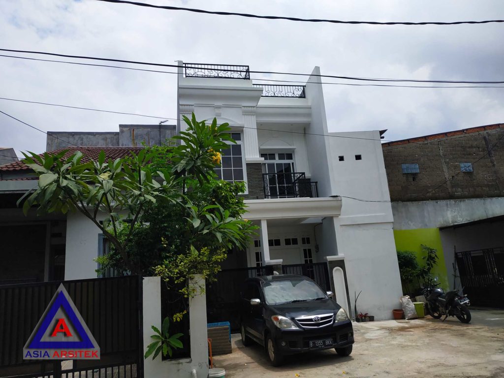 Realisasi Desain Rumah Minimalis Bu Alifah Di Jakarta Barat