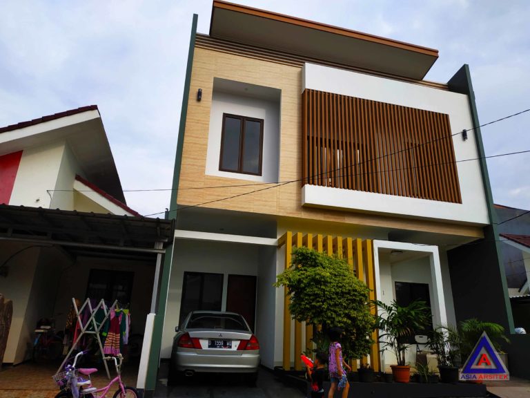 Realisasi Desain Rumah Minimalis Pak Adi R Di Bekasi