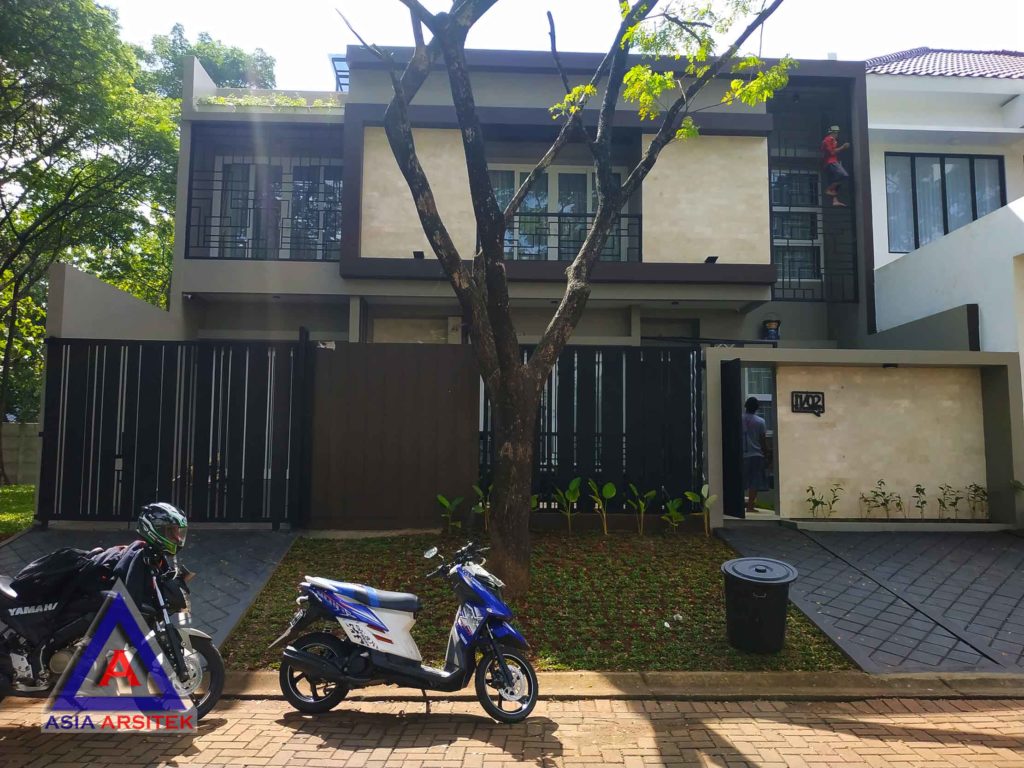 Realisasi Desain Rumah Minimalis Pak Fanur Di Tangerang