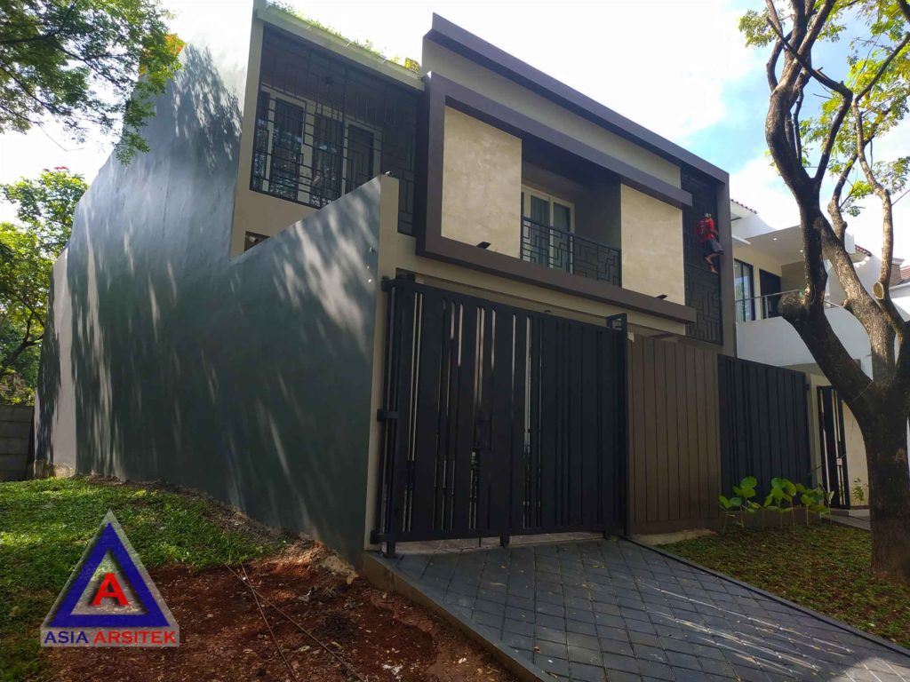 Realisasi Desain Rumah Minimalis Pak Fanur Di Tangerang