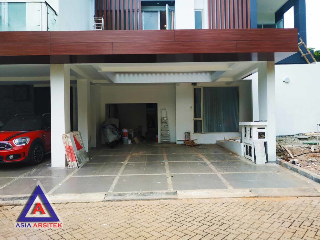Realisasi Desain Rumah Modern Pak Ananda Di Bintaro Jaya Tangerang Selatan Kunjungan Februari 2019