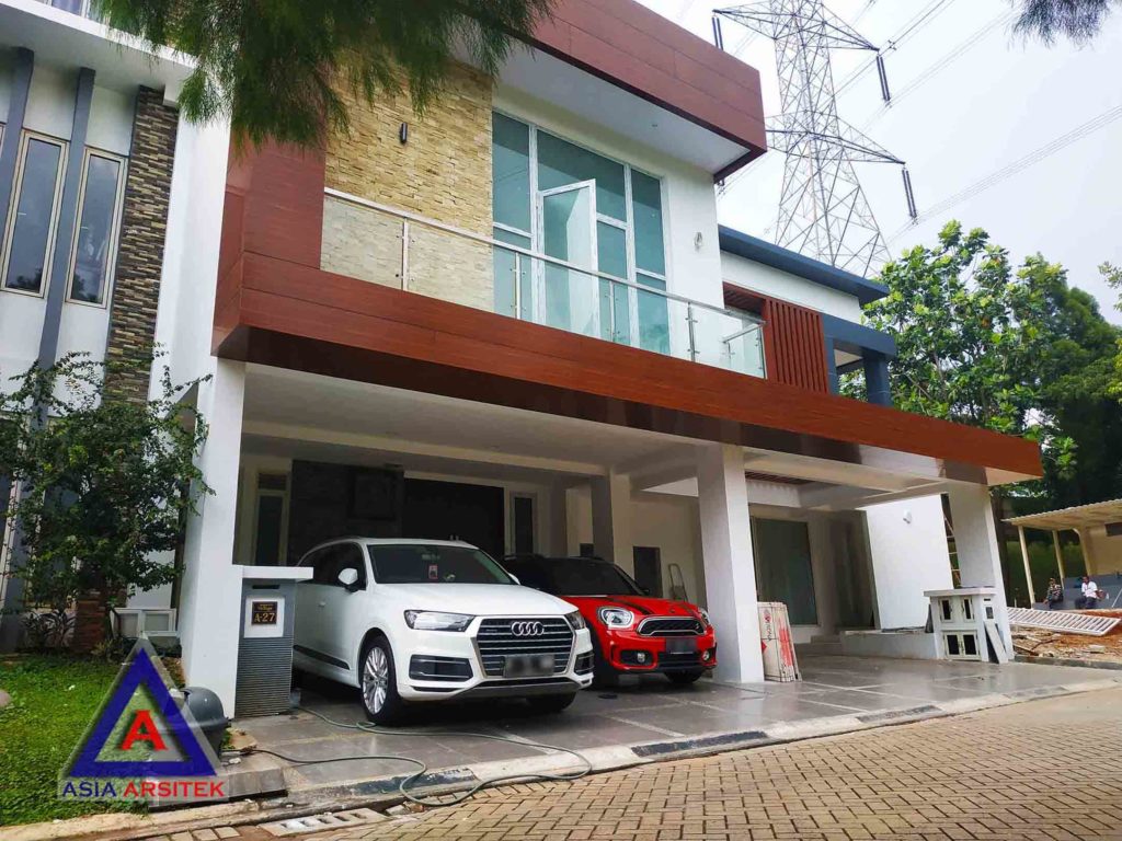 Realisasi Desain Rumah Modern Pak Ananda Di Bintaro Jaya Tangerang Selatan Kunjungan Februari 2019